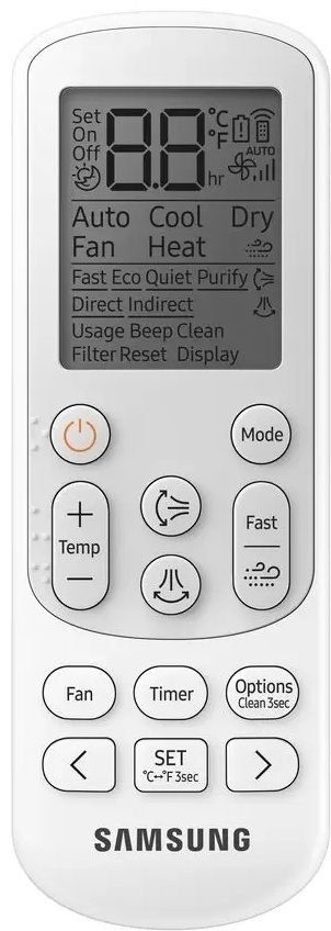 Samsung AR18BSFAMWKNER/XER белый