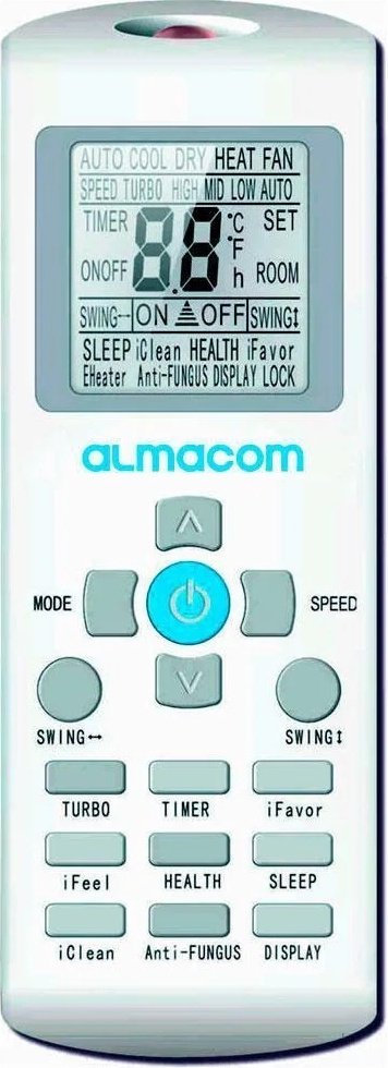 Кондиционер ALMACOM ACH-12QF белый + монтажный комплект