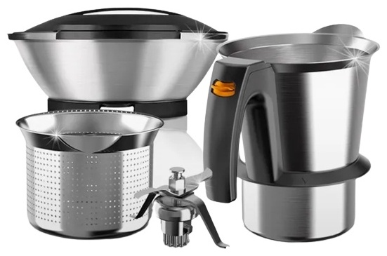 Кухонный комбайн Jedani Mycook Touch серый