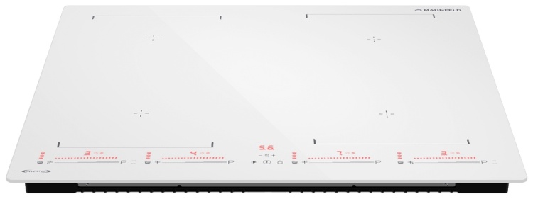 Варочная поверхность MAUNFELD CVI604SBEXWH Inverter белый