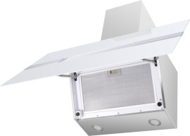 Вытяжка MAUNFELD MERSEY 90 WHITE Glass WHITE белый