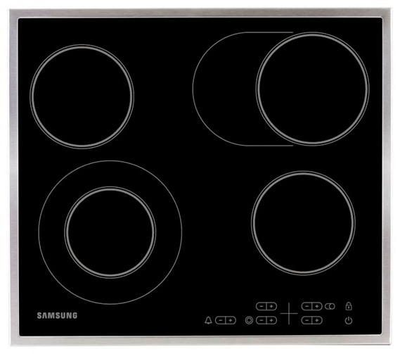 Варочная поверхность Samsung NZ64T3516QK/WT черный