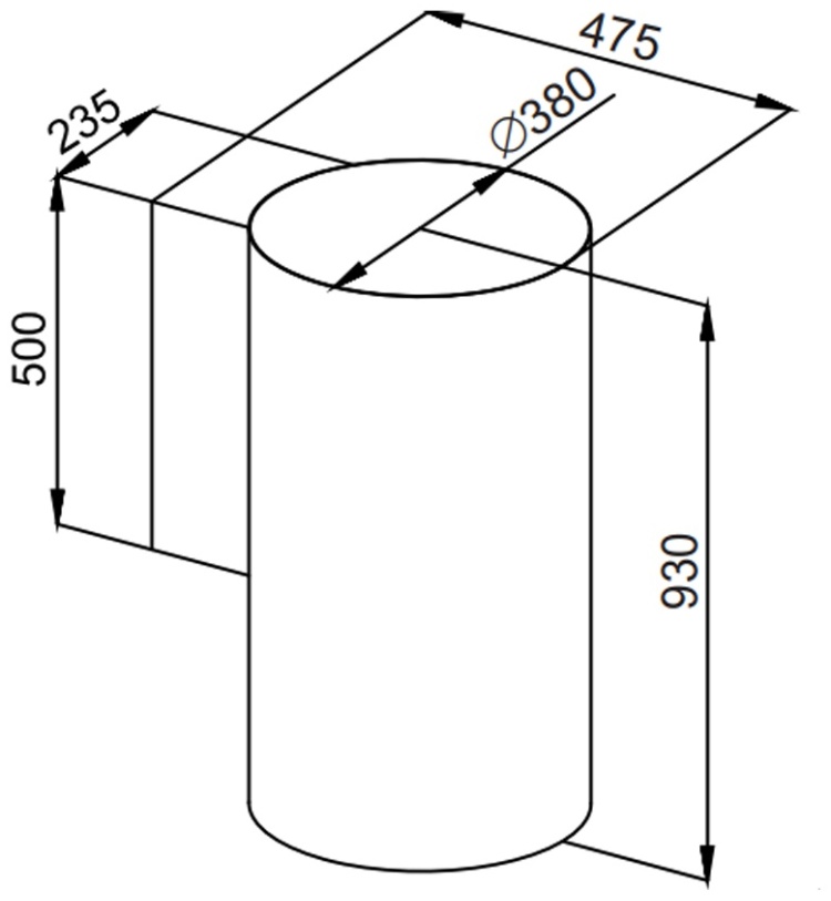 Вытяжка MAUNFELD Lee Wall sensor 39 черный