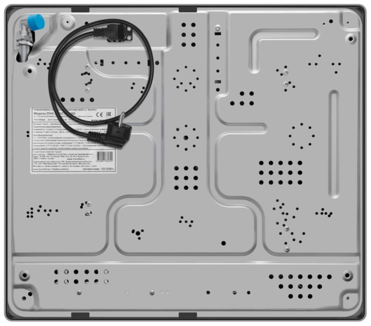 Варочная поверхность MAUNFELD EEHS.642VC.3CS/KG серый  (1 отзыв)
