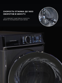 Стиральная машина Hofmann WM1014TDGG/HF серый