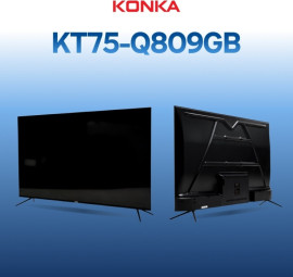 Телевизор KONKA KT75-Q809GB 191 см черный