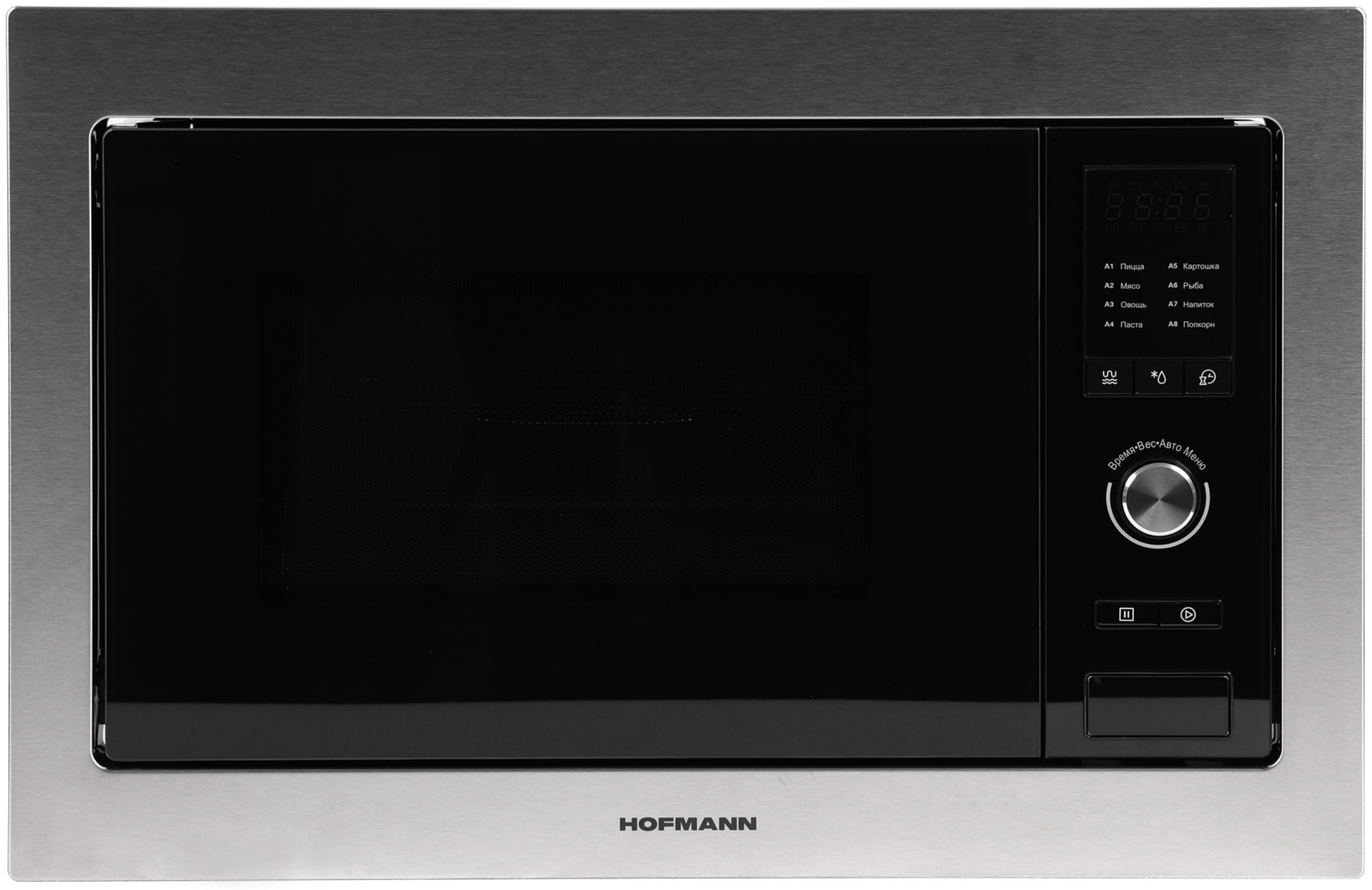 Микроволновая печь Hofmann MWS25MNHF стальной