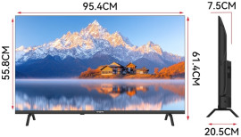 Телевизор Yasin 43G11 109 см черный