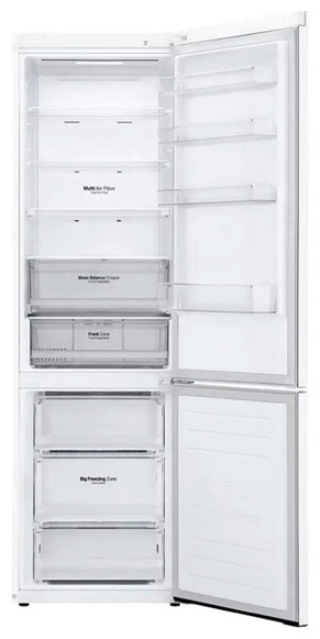 Холодильник LG GC-B509MQWM белый
